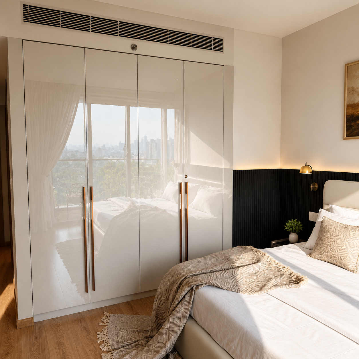 Skylevel Luxury Suite Bedside View