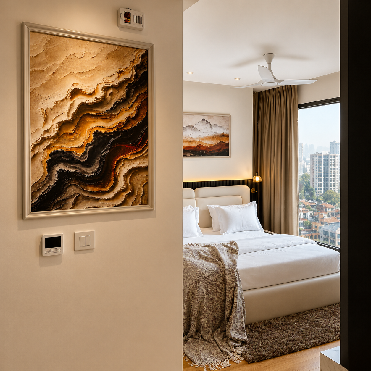 Skylevel Luxury Suite Bedroom Wall Art