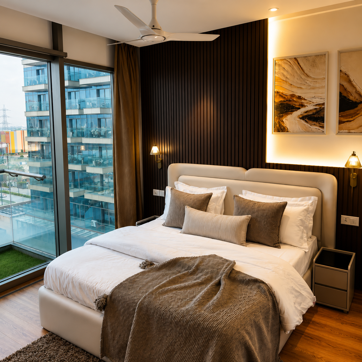 Skyview Luxe Suite Luxury King Bed Gurugram